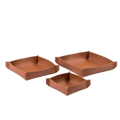 CASA Nappa Servilletero Marron Sale