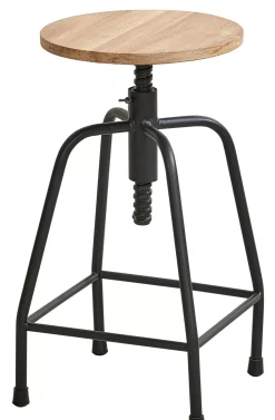 CASA New Bedford Taburete Negro, Natural Online
