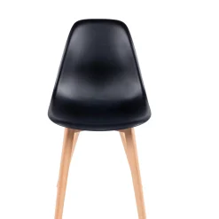 CASA New Mats Silla De Comedor Negro New