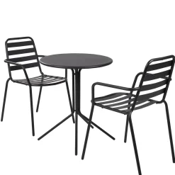 CASA Olav & Liva Conjunto Bistro Negro Clearance