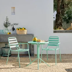 CASA Olav & Liva Conjunto Bistro Turquesa Outlet