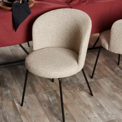 CASA Olivier Silla De Comedor Beis Discount