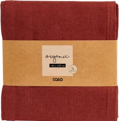 CASA Organic Mantel Rojo Sale