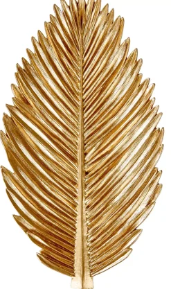 CASA Palm Hoja Decorativa Dorado Outlet