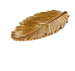 CASA Palm Hoja Decorativa Dorado Outlet