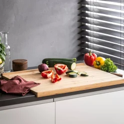 CASA Panda Tabla De Cortar Para Encimera Natural Sale