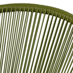 CASA Papayo Silla Lounge Con Cojin Verde Clearance