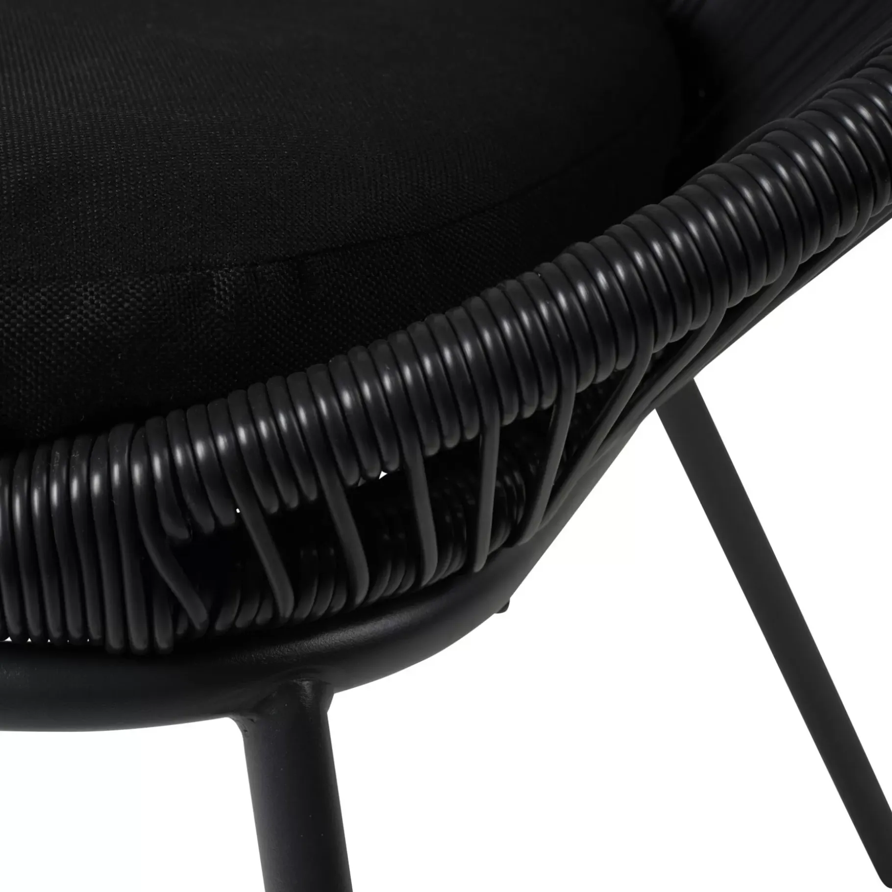CASA Papayo Silla Lounge Negro Discount