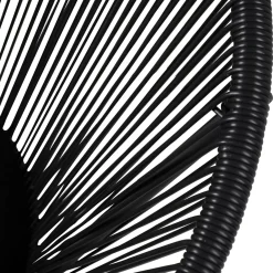 CASA Papayo Silla Lounge Negro Discount