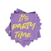 CASA Party Paquete De 20 Servilletas Morado Hot