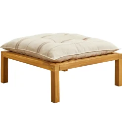 CASA Paulette Mesa/Puf Lounge Natural Hot