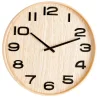 CASA Plywood Reloj De Pared Natural Best