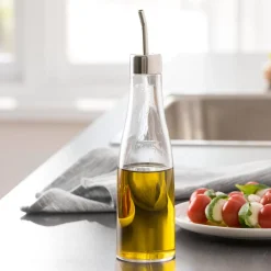 CASA Pure Aceitera Plateado, Transparente Best