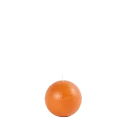 CASA Pure Rustic Vela Esferica Naranja New