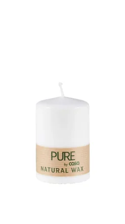 CASA Pure Vela Cilindrica Blanco Discount