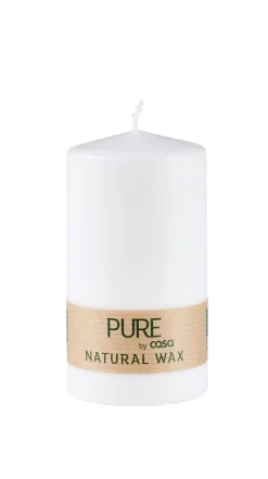 CASA Pure Vela Cilindrica Blanco Hot