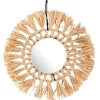 CASA Raffia Espejo Natural Outlet