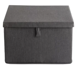 CASA Rango Caja De Almacenaje Gris Oscuro Discount