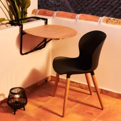 CASA Rava Mesa Plegable Mesa P/Balcon Natural Discount