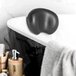 CASA Relax Cojin Para El Bano Gris Oscuro New