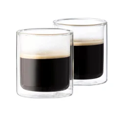 CASA Relax Vaso De Doble Pared Juego De 2 Transparente Clearance