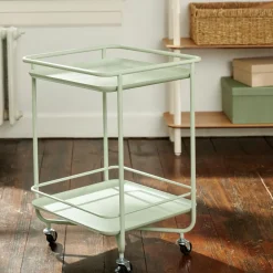 CASA Remus Carrito Cuadrado Menta Menta New