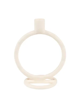 CASA Rings Candelabro Blanco New