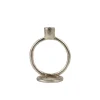 CASA Rings Candelabro Plateado New