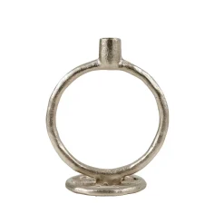 CASA Rings Candelabro Plateado Online