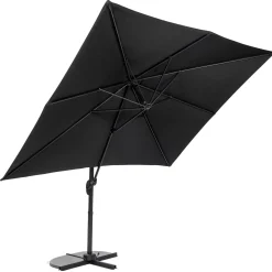 CASA Riva Parasol Colgante Sin Pie Negro Online