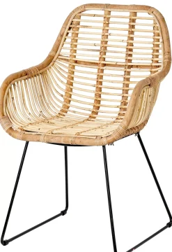 CASA Rotan Silla De Comedor Natural Discount