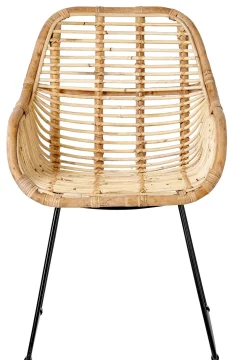 CASA Rotan Silla De Comedor Natural Discount