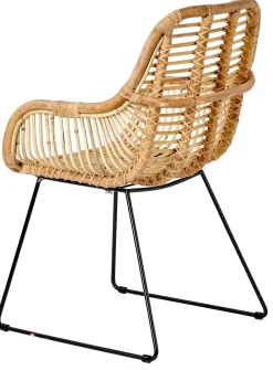 CASA Rotan Silla De Comedor Natural Discount