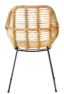 CASA Rotan Silla De Comedor Natural Discount