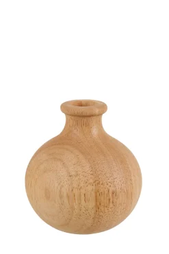 CASA Rubberwood Florero Decorativo Clearance