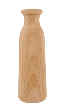 CASA Rubberwood Florero Decorativo Natural