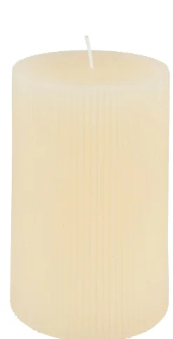 CASA Rustic Vela Estriada Blanco Clearance