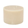 CASA Rustic Vela Rib Beis Outlet