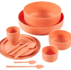 CASA Samba Cucharilla Para Coctel Naranja Discount