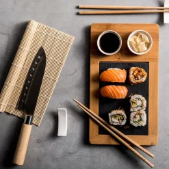 CASA Samourai Juego Para Sushi De 10 Piezas Natural Discount