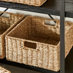 CASA Seagrass Cesta De Almacenaje Natural Discount