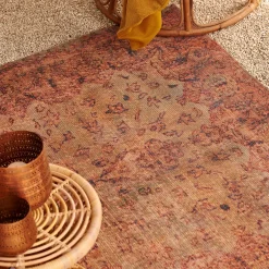 CASA Selim Alfombra Terracota Hot