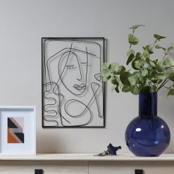 CASA Senorita Decoracion De Pared Negro