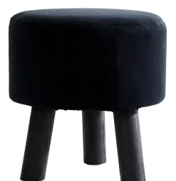 CASA Silki Puf Negro Sale