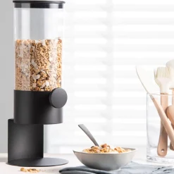CASA Sirial Dispensador De Cereales Negro Clearance