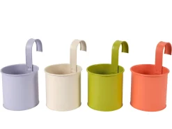 CASA Tanaman Macetero Colgante 4 Colores Blanco Apagado Discount