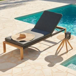 CASA Teak Luxe Tumbona Natural New