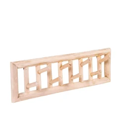 CASA Teak Perchero De Pared Natural Best