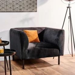 CASA Tilly Tela: Terciopelo Neg Best