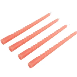 CASA Twist Vela Candelabro Naranja Discount